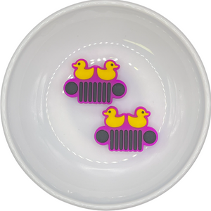 Purple Duck Duck Silicone Buddy 23x32.5mm EXCLUSIVE