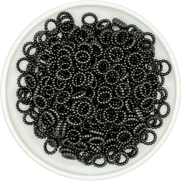 BLACK Pearl Large Hole Spacer 10mm