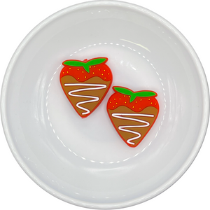 Milk Chocolate Covered Strawberry Silicone Buddy EXCLUSIVE