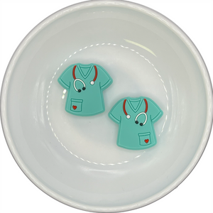 Turquoise Scrub Silicone Buddy 27x28mm EXCLUSIVE