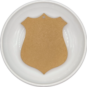 Police Badge Acrylic Blank