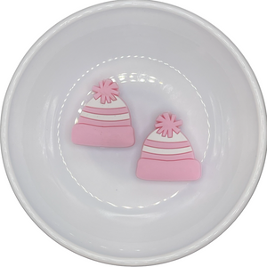 Pink Winter Cap Silicone Buddy 27.5x26mm