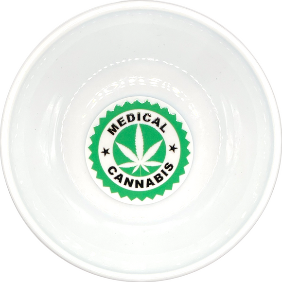 Medical Cannabis Flat Back Resin (M.A.D.)