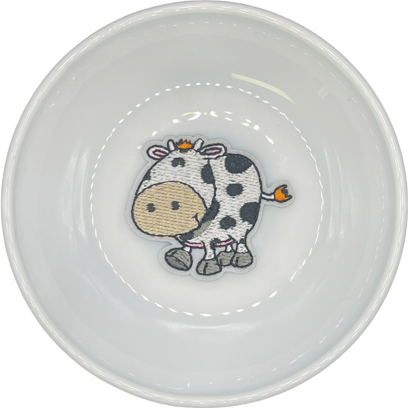Cow w/ Bell Embroidery Patch