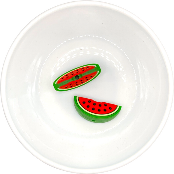 Watermelon Slice Silicone Buddy 13x30mm
