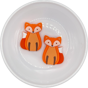 Woodland Fox Silicone Buddy 35x26mm