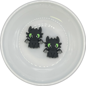 Black Dragon Silicone Buddy