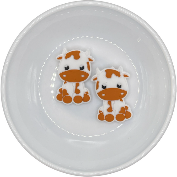 COCO the Cow Silicone Buddy 35x24mm