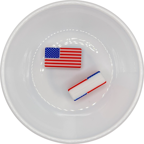 Red, White & Blue Flag Silicone Buddy