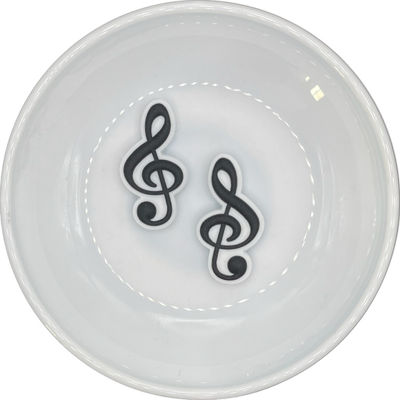 Music Note Silicone Buddy 35x18.5mm
