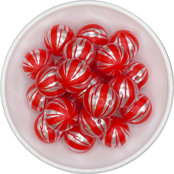 Pearl Peppermint Candy Bead